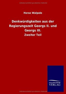 portada Denkwürdigkeiten aus der Regierungszeit Georgs II. und Georgs III. (German Edition)