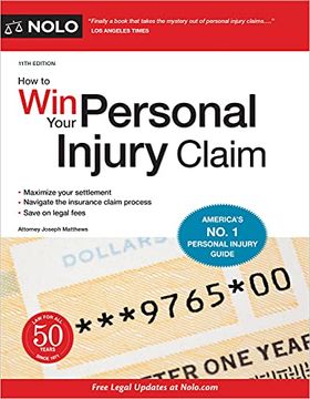 portada How to win Your Personal Injury Claim (en Inglés)
