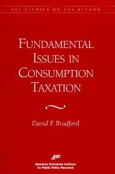 portada fundamental issues in consumption taxation (en Inglés)