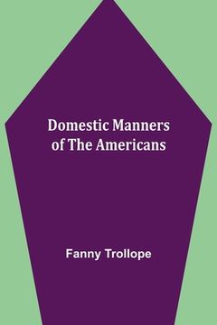 portada Domestic Manners of the Americans (in English)