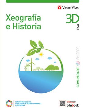 portada Xeografia e Historia 3 c div (Comunidade en Rede) (en Galician)