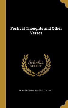 portada Festival Thoughts and Other Verses