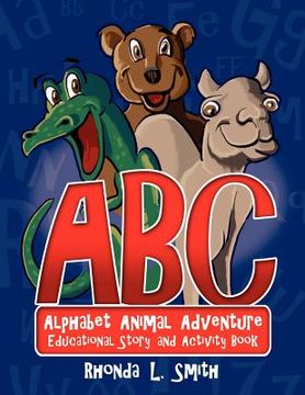 portada alphabet animal adventure: educational story and activity book (en Inglés)