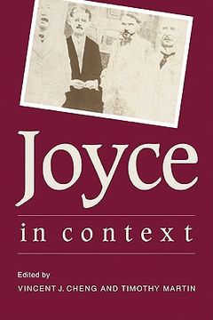 portada Joyce in Context (en Inglés)