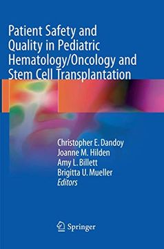 portada Patient Safety and Quality in Pediatric Hematology/Oncology and Stem Cell Transplantation