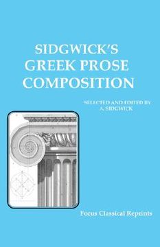 portada sidgwick's greek prose composition (en Inglés)