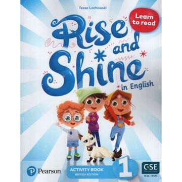 portada Rise and Shine in English 1 Activity Book Pearson [Learn to Read] [British Edition] [Cefr a1]
