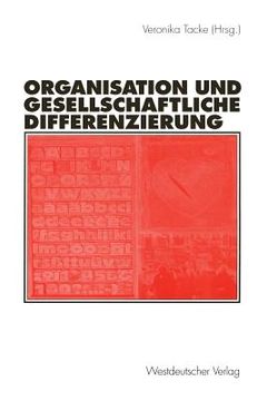 portada Organisation Und Gesellschaftliche Differenzierung (in German)