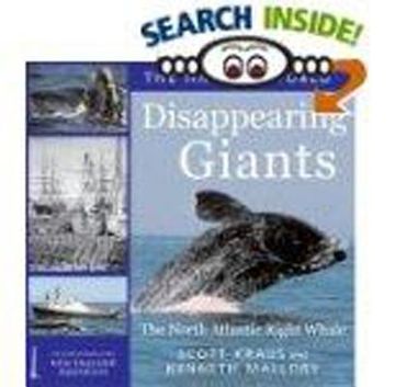 portada diappearing giants: the north atlantic right whale (en Inglés)