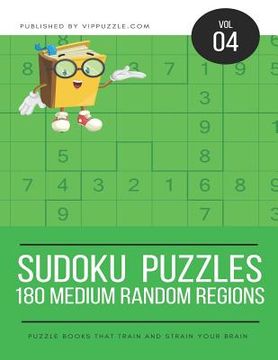 portada Sudoku Puzzles - 180 Medium Random Regions (in English)