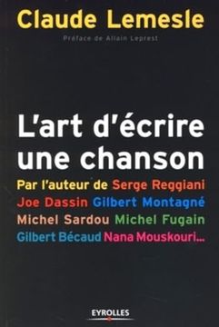 portada L'art D'écrire une Chanson: Les Secrets D'un Tube (in French)