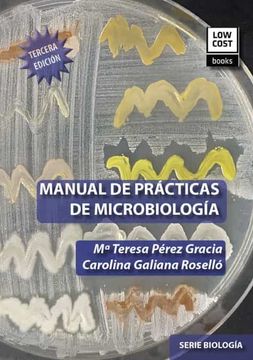 portada Manual de Prácticas de Microbiología (3. ª Edición) (in Spanish)