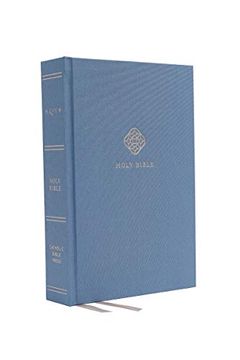 portada Nrsv, Catholic Bible, Journal Edition, Cloth Over Board, Blue, Comfort Print: Holy Bible 