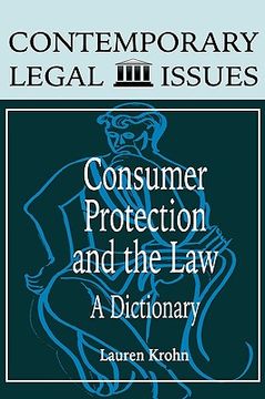 portada consumer protection and the law: a dictionary (en Inglés)