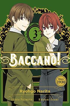 portada Baccano! , Vol. 3 (Manga) (in English)