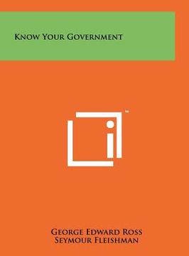 portada know your government (in English)