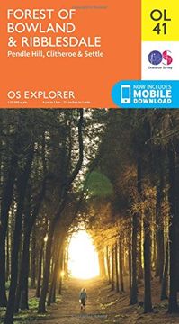portada Forest of Bowland Ribblesdale (OS Explorer Map)