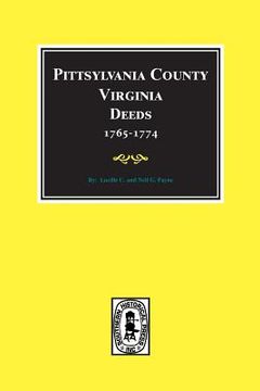 portada Pittsylvania County, Virginia Deeds 1765-1774 (en Inglés)