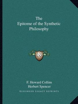 portada the epitome of the synthetic philosophy (en Inglés)