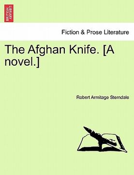 portada the afghan knife. [a novel.] (en Inglés)