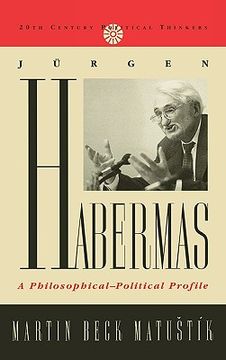 portada jurgen habermas: a philosophical-political profile (en Inglés)