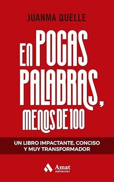 portada En Pocas Palabras, Menos de 100