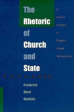 rhet of church/state-pb (en Inglés)