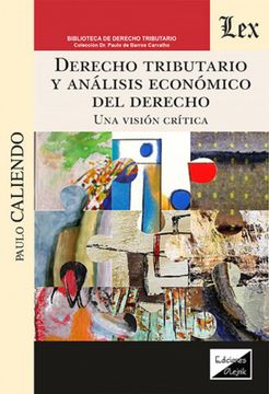 portada Derecho Tributario y Analisis Economico del Derecho