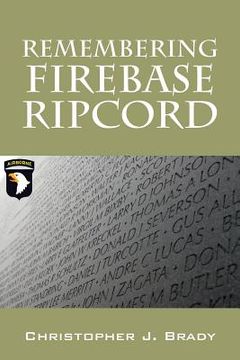 portada Remembering Firebase Ripcord (en Inglés)