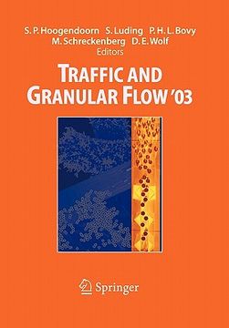 portada traffic and granular flow ' 03 (en Inglés)