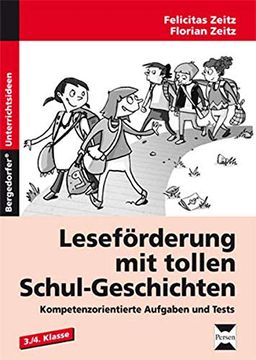 portada Leseförderung mit Tollen Schul-Geschichten (en Alemán)
