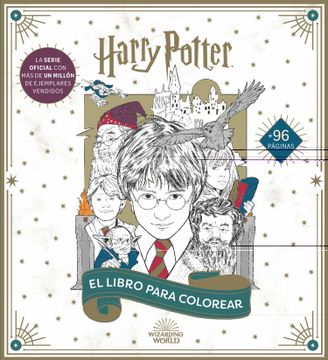 portada Harry Potter: El Libro Oficial Para Colorear