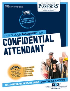 portada Confidential Attendant (C-1211): Passbooks Study Guide Volume 1211 (en Inglés)