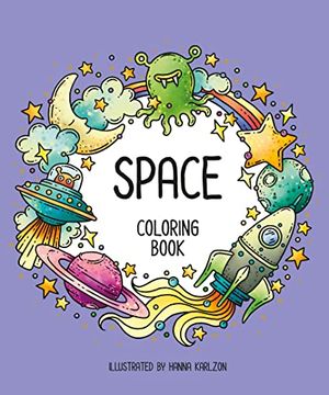 portada Space: Coloring Book (en Inglés)