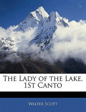 portada the lady of the lake. 1st canto (en Inglés)