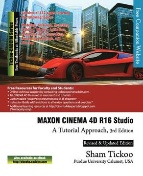 portada MAXON CINEMA 4D R16 Studio: A Tutorial Approach (en Inglés)
