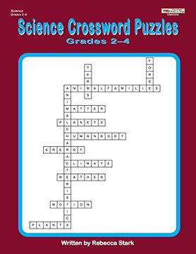 portada Science Crossword Puzzles Grades 2? 4 (Crossword Puzzles for the Classroom Series) (en Inglés)