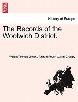 portada the records of the woolwich district.