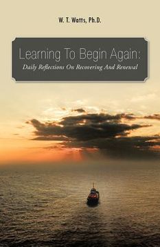 portada learning to begin again (en Inglés)