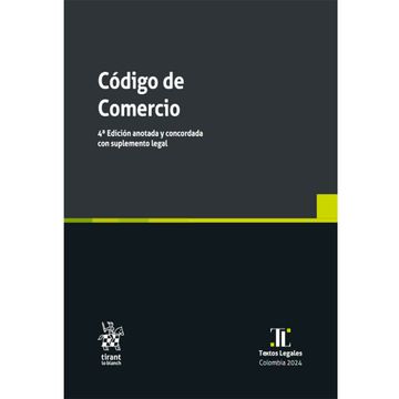 portada Código de Comercio 4ª Edición - 2024 (in Spanish)