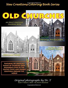 portada New Creations Coloring Book Series: Old Churches