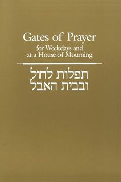 portada Gates of Prayer for Weekdays and at a House of Mourning (en Inglés)