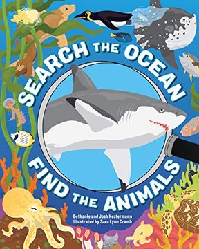 portada Search the Ocean, Find the Animals (en Inglés)