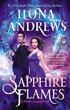 portada Sapphire Flames: A Hidden Legacy Novel (en Inglés)
