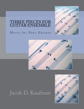 portada Three Pieces for Guitar Ensemble