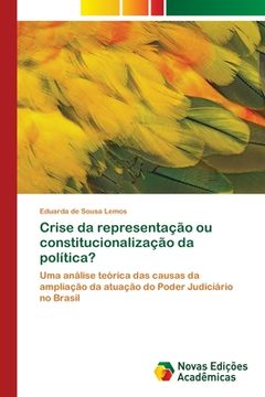 portada Crise da Representação ou Constitucionalização da Política? (en Portugués)