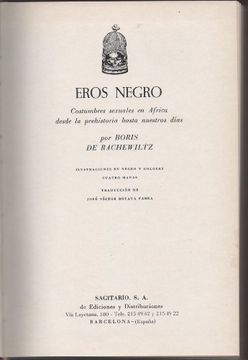 portada Eros Negro (in Spanish)