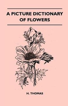 portada a picture dictionary of flowers (in English)