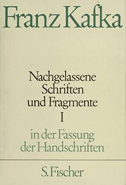 portada Nachgelassene Schriften und Fragmente i: In der Fassung der Handschriften (en Alemán)