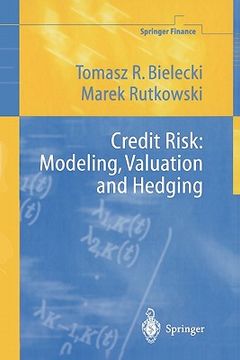 portada credit risk: modeling, valuation and hedging (en Inglés)